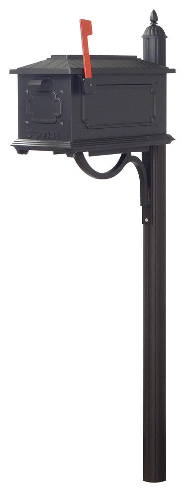 Kingston Curbside Mailbox and Richland Mailbox Post