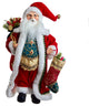Kurt Adler 17" Kringle Klaus Fancy Santa With Stocking