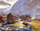 John Singer Sargent Simplon Pass: Chalets, 21"x28" Wall Decal