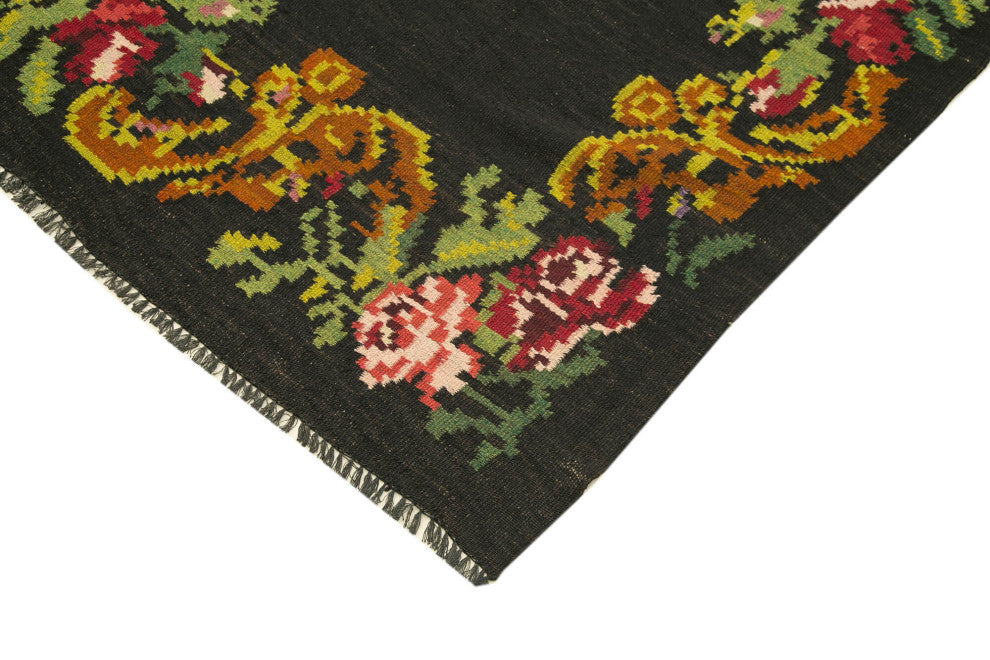 Rug N Carpet - Handmade Bessarabian 6' 0'' x 17' 5'' Unique Flatweave Kilim Rug