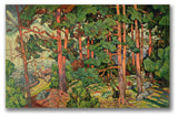 'Fauve Landscape' Canvas Art by Carl Edvard Diriks