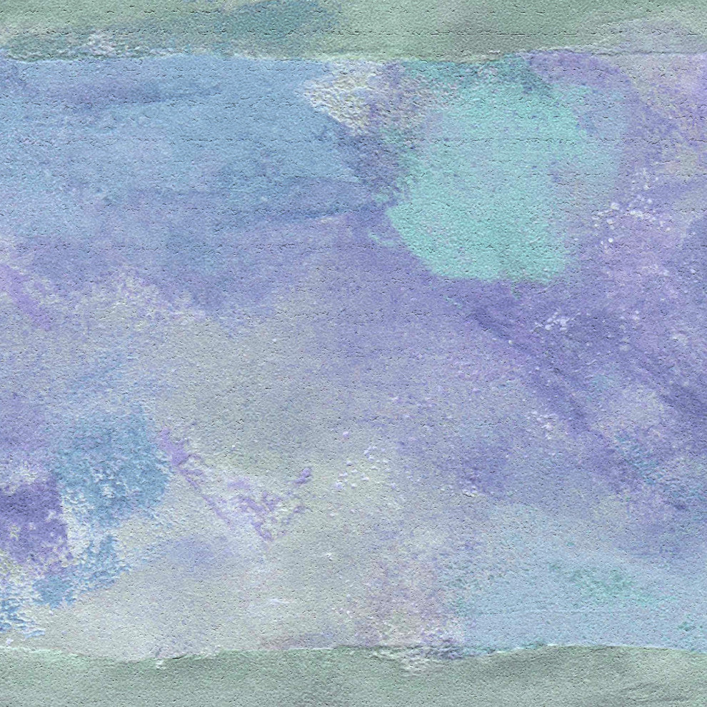 Brush Strokes Peel and Stick Wallpaper Border 15'x7"
