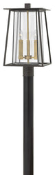 Hinkley Walker Medium Post Top Or Pier Mount Lantern, Buckeye Bronze