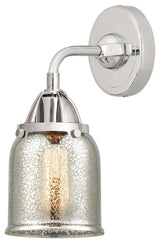 Small Bell Sconce, Polished Chrome, Silver Plated Mercury, Silver Plated Mercury