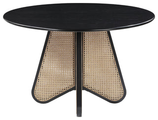 Butterfly Dining Table, Black Finish