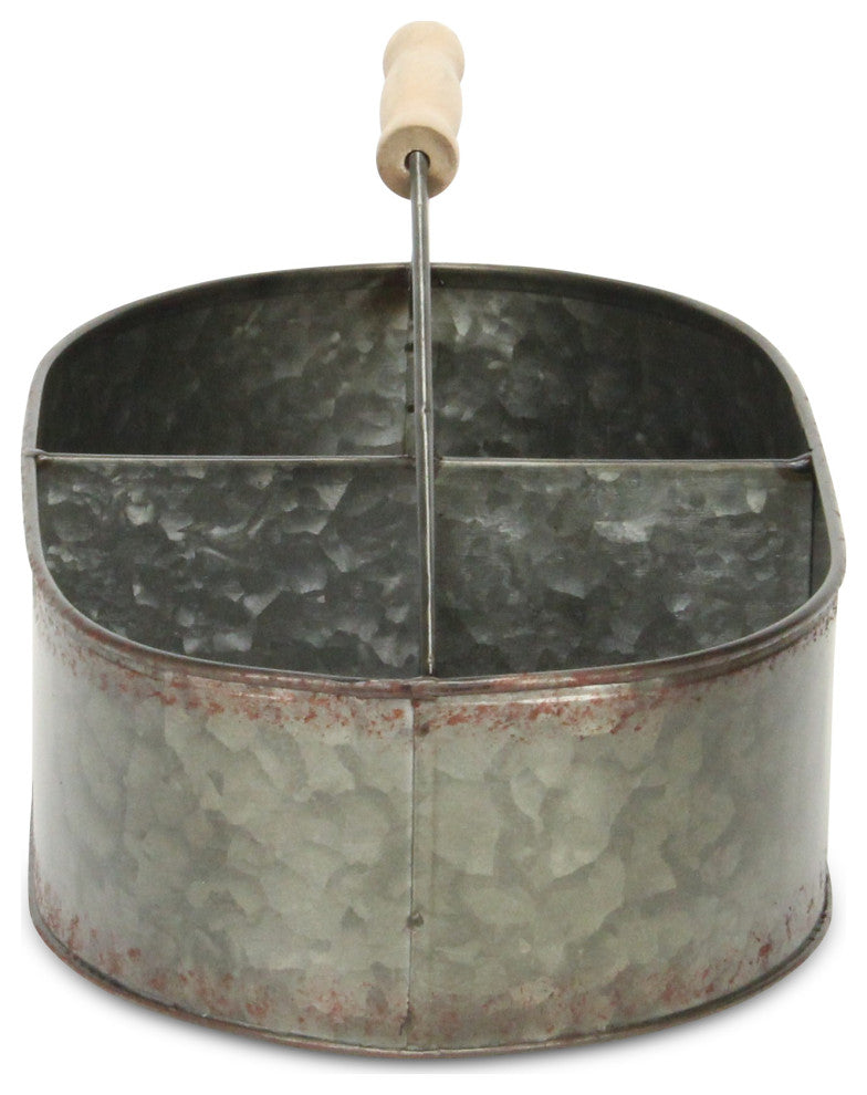 4-Slot Volcano Metal Storage Caddy