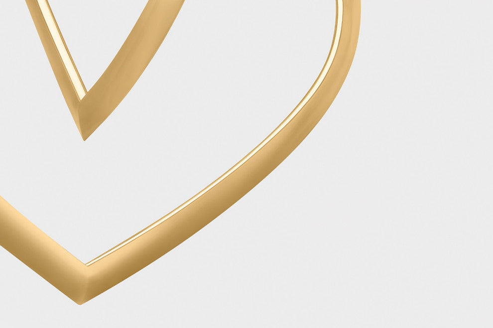 Corbett Lighting Arles LED Chandelier, Vintage Brass, 22.25"Lx29"Wx45.25"H