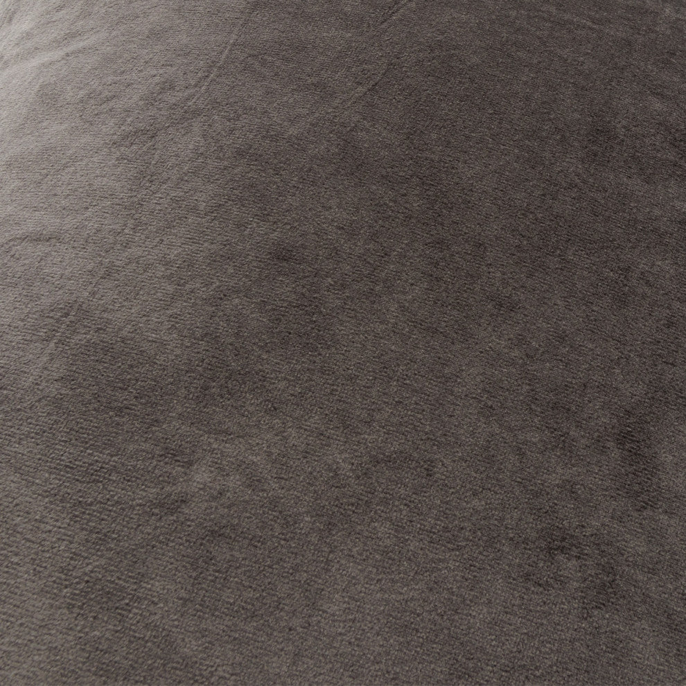 GLAMtastic Hodges 22" Flange Pillow, Set of 2, Silver