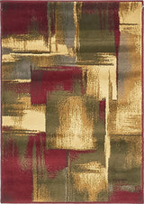 Unique Loom Multicolored Timor Barista 2' 2 x 3' 0 Area Rug