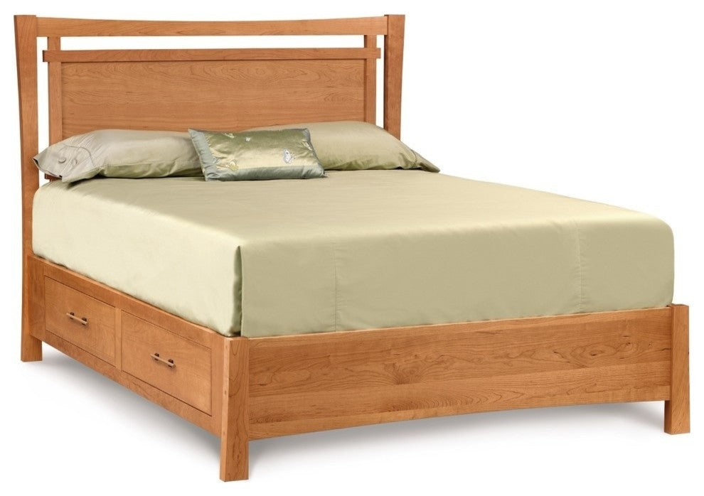 Copeland Monterey Storage Bed, Cognac Cherry, Cal King