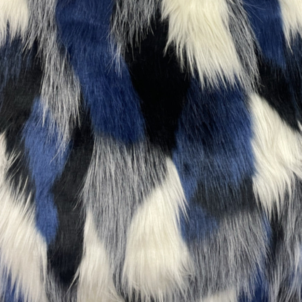 Plutus Animal Faux Fur Luxury Throw Pillow, 20"x36"
