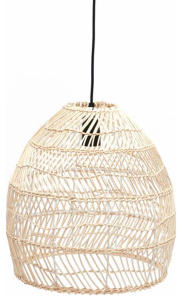 Natural Woven Rattan Hanging Pendant Lamp