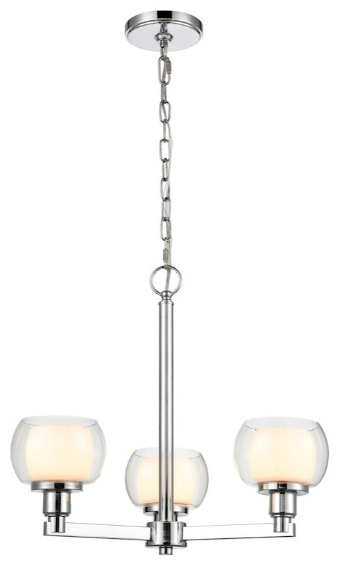 Innovations 330-3CR-PC-CLW 3-Light Pendant, Polished Chrome