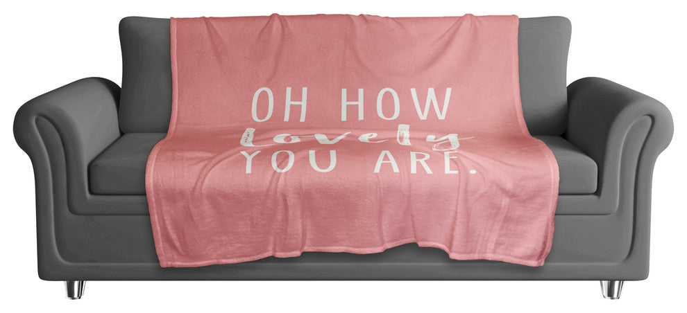 Oh How Lovely 50x60 Fleece Throw Blanket