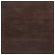 28" Dining Table, Square, White Walnut, Metal, Modern, Bistro Hospitality