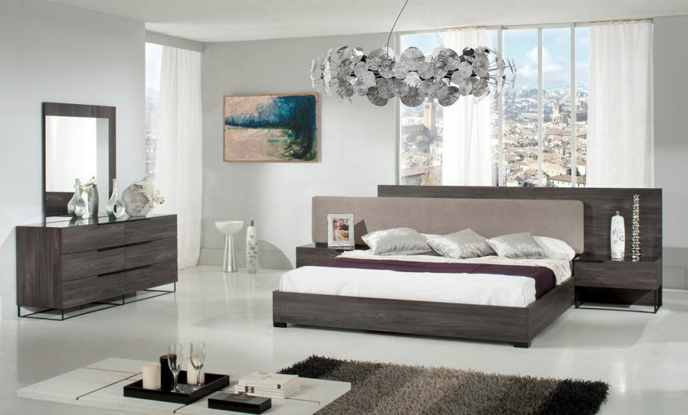 Nova Domus Enzo Italian Modern Gray Oak Mirror