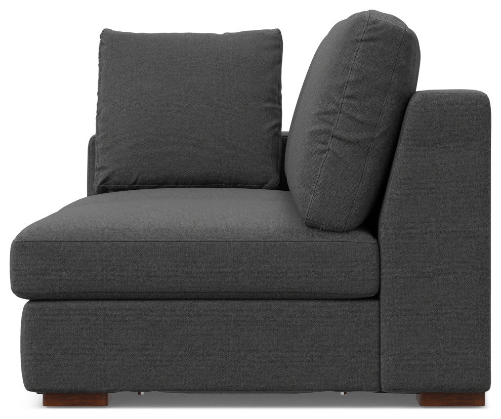 Charlie Right-Facing Sectional in Tightly Woven Performance Fabric