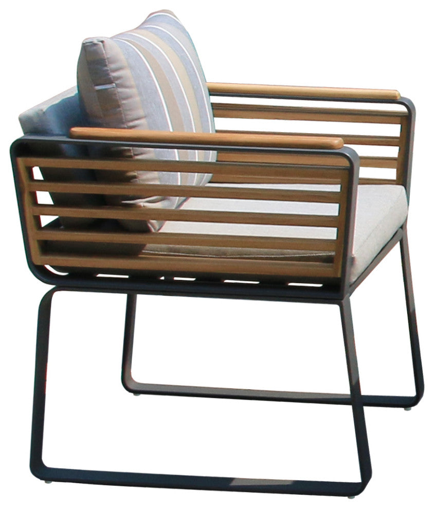 Deko Living Palazzolo Outdoor Dining Chairs and Table Set