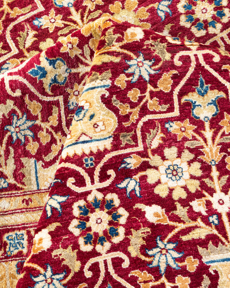 MOGUL, Hand Knotted Area Rug 9' 6" X 8' 1"