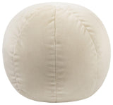 Boba Round Pillow, Cream, 14"