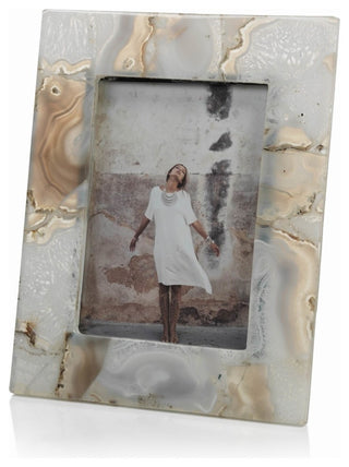 Preto" 5" x 7" Agate Picture Frame