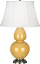 Robert Abbey RA-SU22 1-Light Table Lamp, Double Gourd