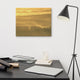 Golden Mist Valley - Hills & Mountain Range Landscape Canvas Prints, 16" X 20"