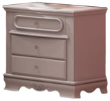 ACME Flora Nightstand, White Finish