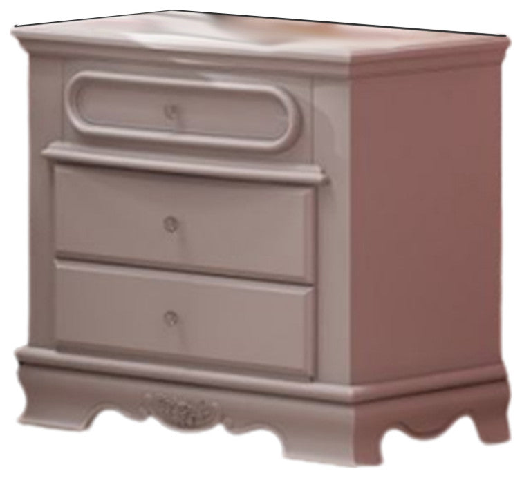 ACME Flora Nightstand, White Finish