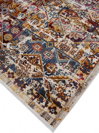 Noori Rug Latif Tracey Ivory/Rust Rug