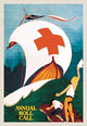 Red Cross Annual Roll Call - Fine Art Giclee Print 24" x 36"