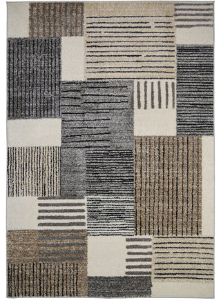 Denver Montage Multi Contemporary Area Rug, 5'3"x7'3"