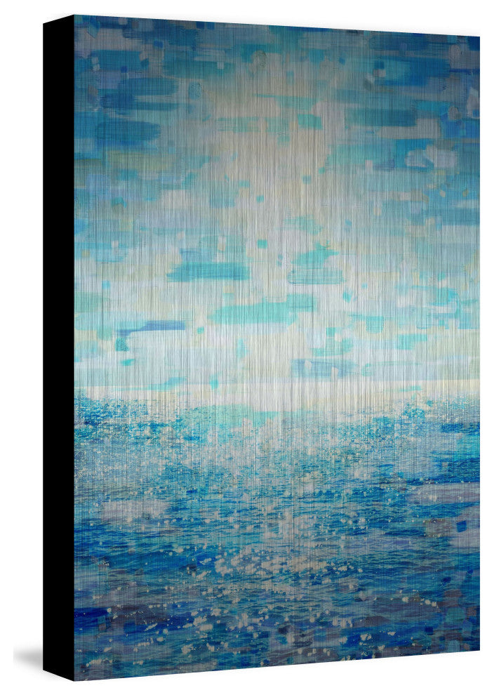 "Better Days" UV Ink Print on Brushed  Aluminum, 24"x36"