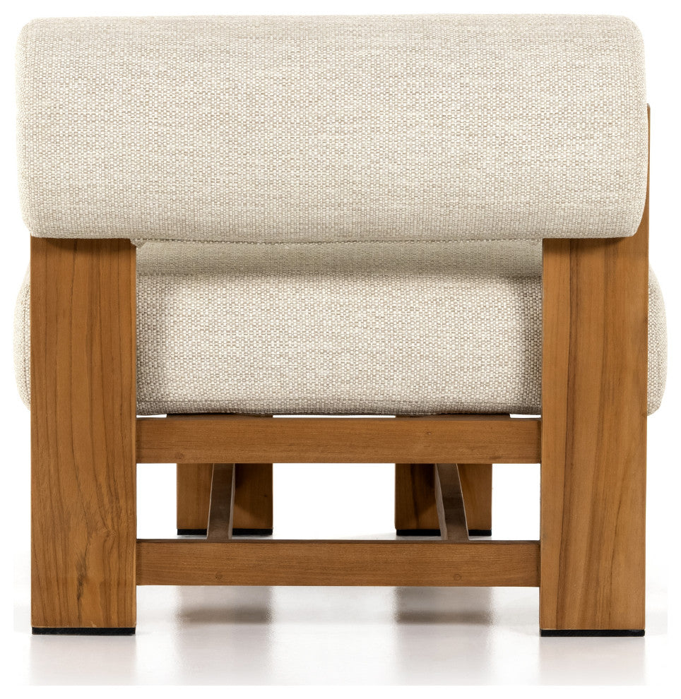 Malta Outdoor Chair-Natural Teak-Fsc