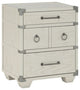 Acme Orchest Nightstand With 3 Drw Gray
