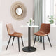 Frame Wall Mirror, Round, Glass, Steel Metal, Gold, Bedroom Living