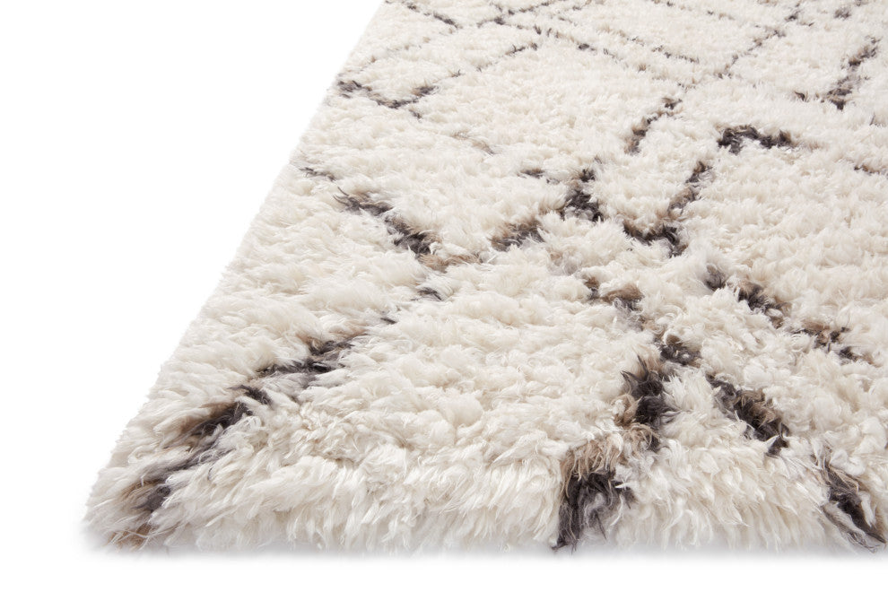 Angela Rose x Loloi Amira Ivory / Bark 7'-10" x 10' Area Rug