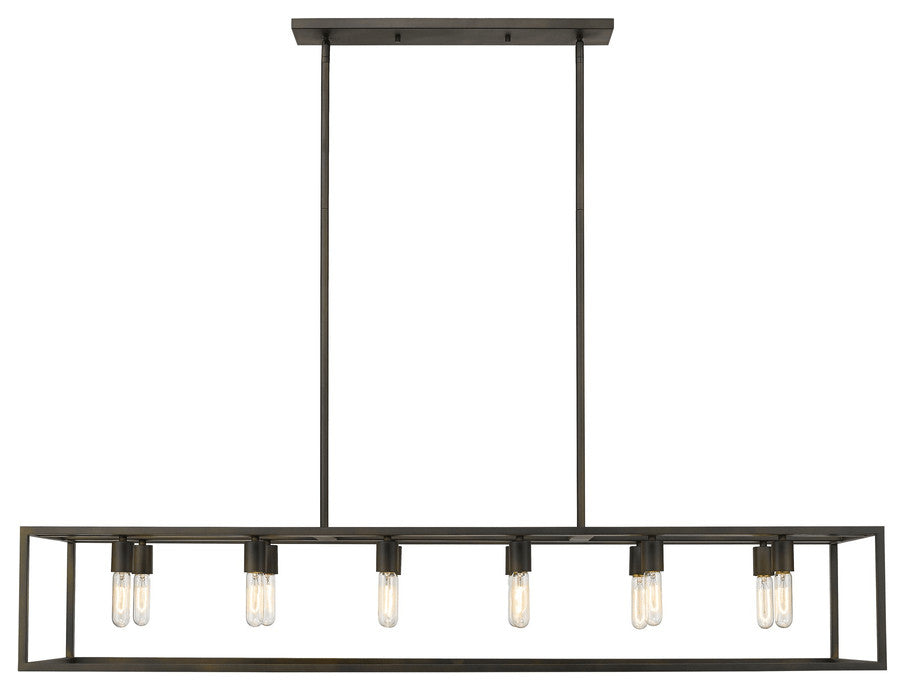 Cobar 12-Light Oil-Rubbed Bronze Island Pendant