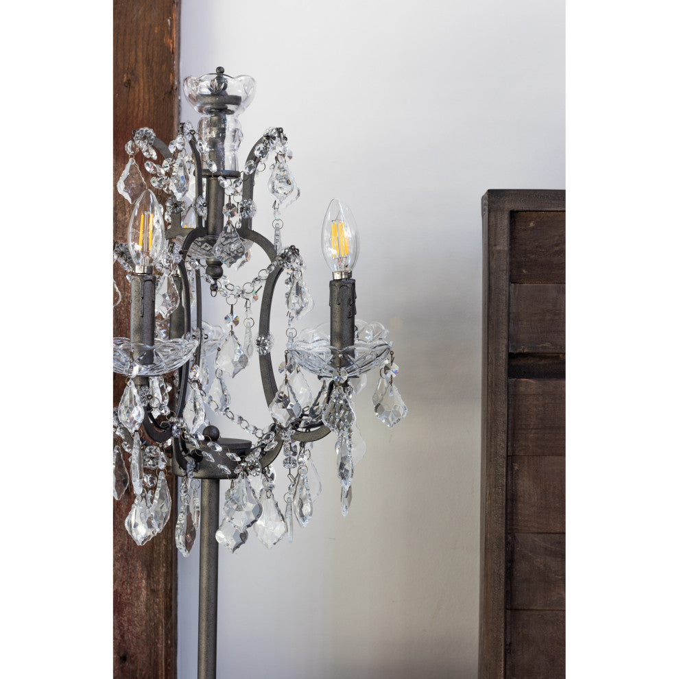 Retro Luisa Table Lamp - Clear