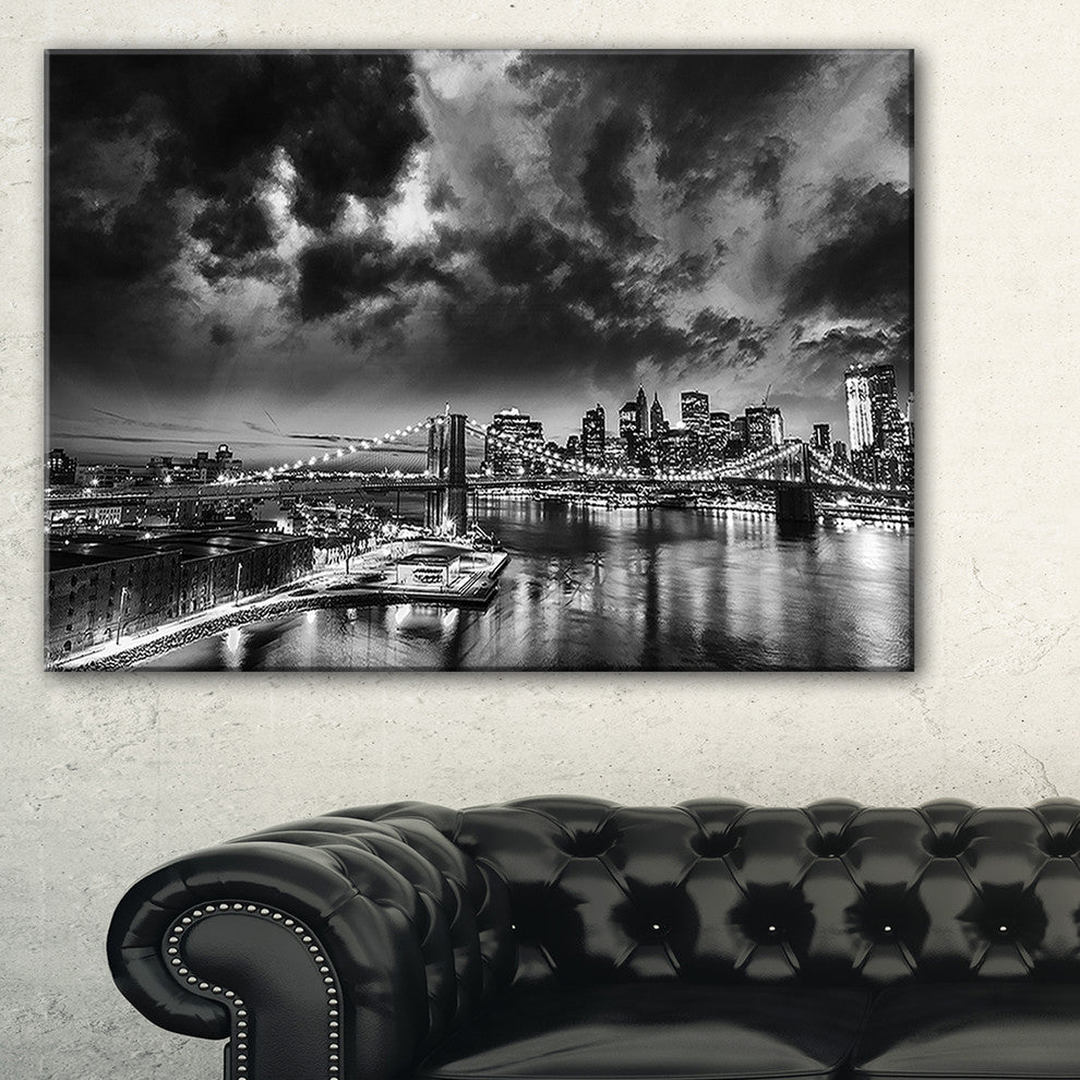 "Amazing Night in New York City" Canvas Print40"x30"
