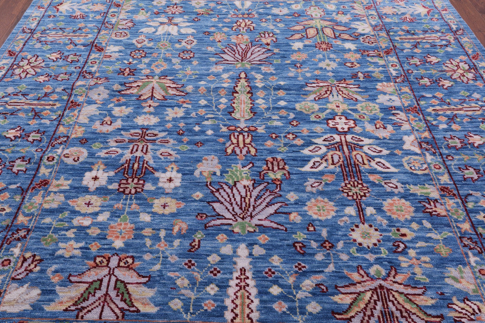 8' 4" X 10' 3" Turkish Oushak Handmade Wool Rug - Q15646