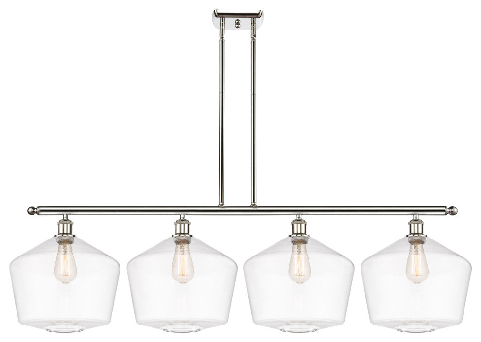 Innovations 516-4I-PN-G652-12-LED 4-Light Island Light, Polished Nickel