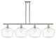 Innovations 516-4I-PN-G652-12-LED 4-Light Island Light, Polished Nickel
