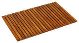 Nori Shower Spa Mat, Solid Teak Wood and Oiled Finish