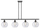 Innovations Lighting 516-4I-OB-G124-8 Athens 4 Light 48" Island Light