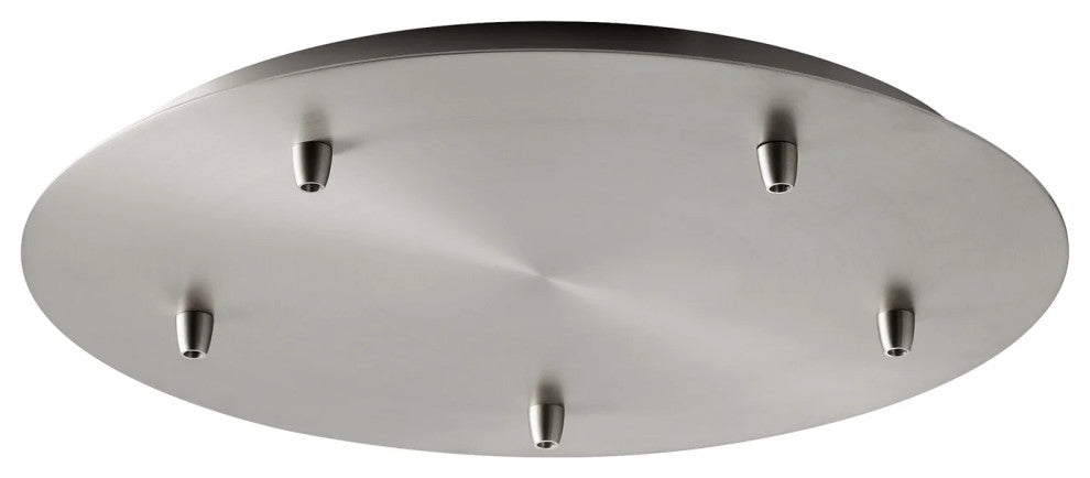 Oxygen Lighting 3-8-6524 Pendant Canopy, Satin Nickel