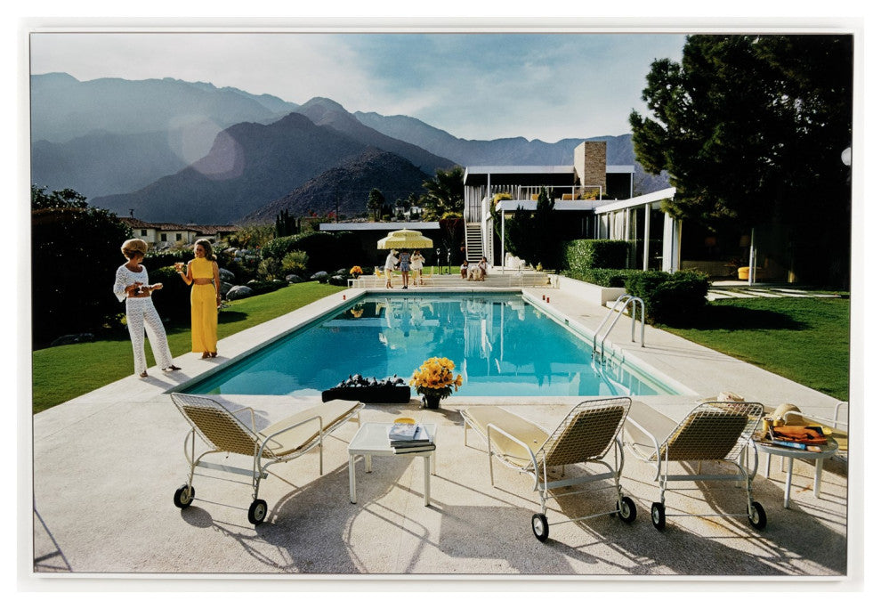 Palm Springs Pool By Slim Aarons