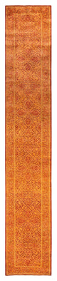 Mogul, One-of-a-Kind Hand-Knotted Area Rug Orange, 2'6"x15'10"