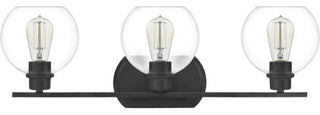 Quoizel PRUC8626MBK Three Light Bath, Matte Black Finish