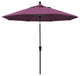 9' Aluminum Umbrella Auto Tilt Bronze, Iris